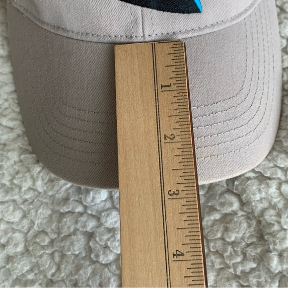 Carolina Panthers NFL Ball Cap Gray Logo Adjustable Hat Football Sports - Picture 9 of 9